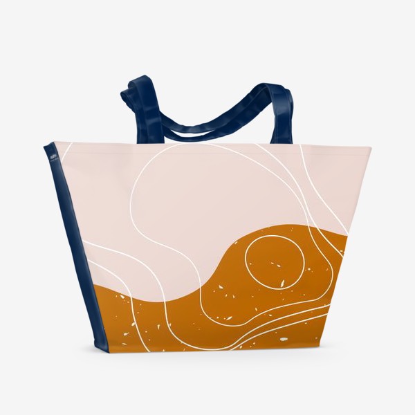 Пляжная сумка «Абстрактная композиция»