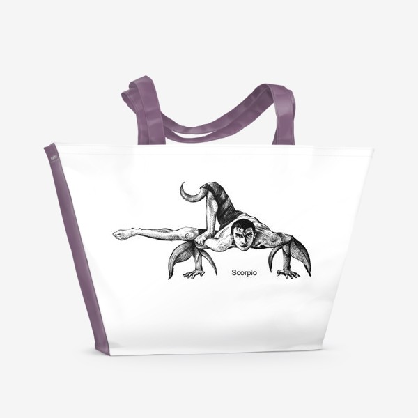 Пляжная сумка «скорпион»