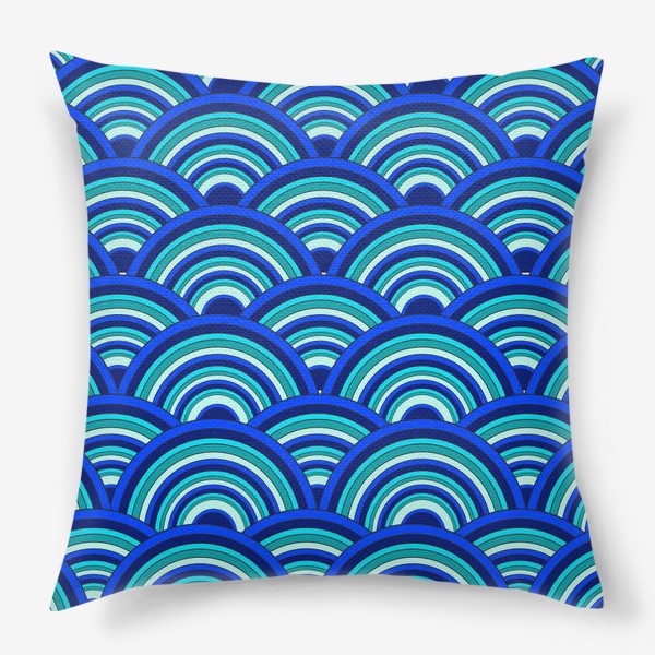 Подушка «BLUE Waves»