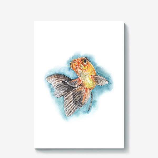 Холст «Золотая рыбка»