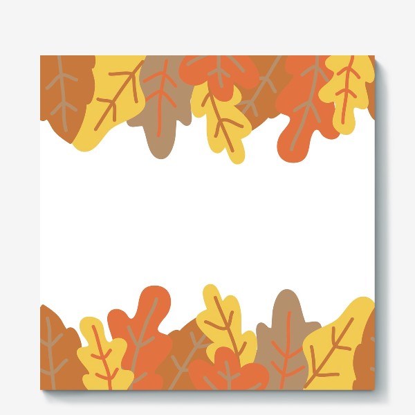 Холст &laquo;Осенние листья&raquo;