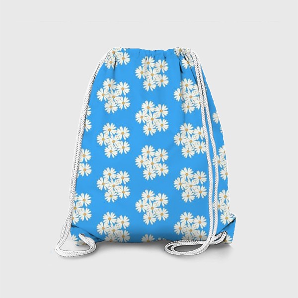 Рюкзак «Ромашки на голубом фоне»