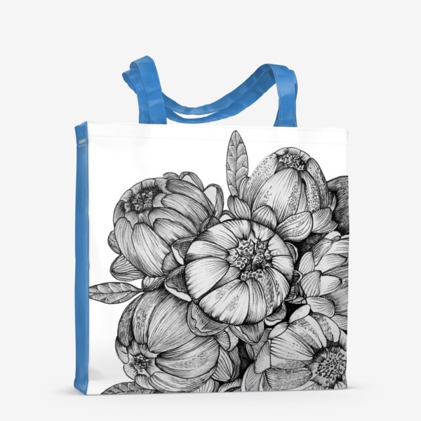 Сумка-шоппер «Неведомые цветы»