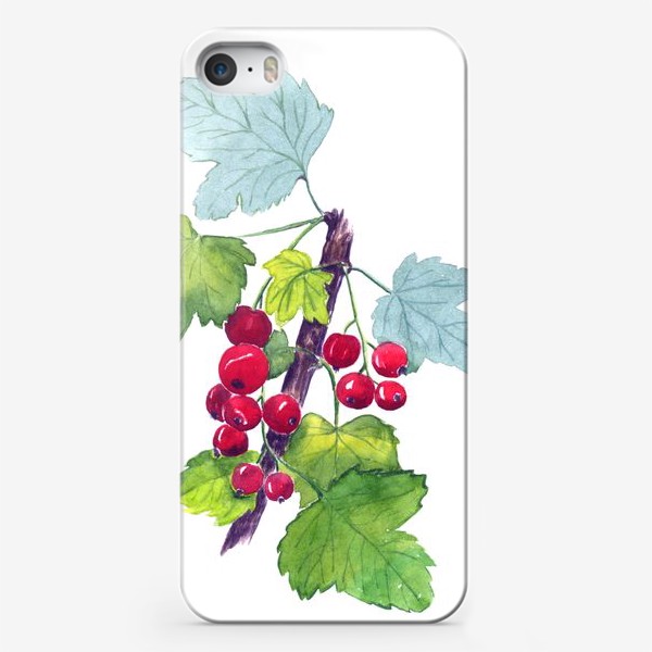 Чехол iPhone «Красная смородина»