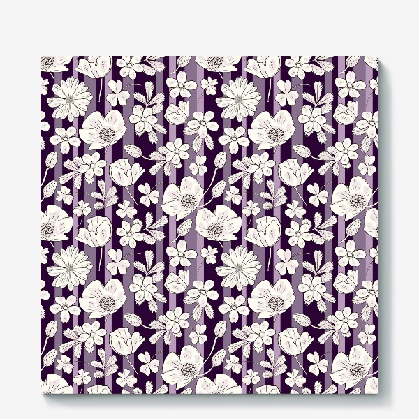Холст «Lilac meadow»