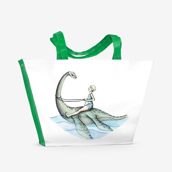 Пляжная сумка «морские приключения»
