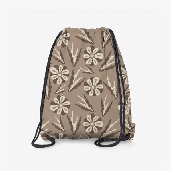 Рюкзак «Простые цветы в пастельных тонах»
