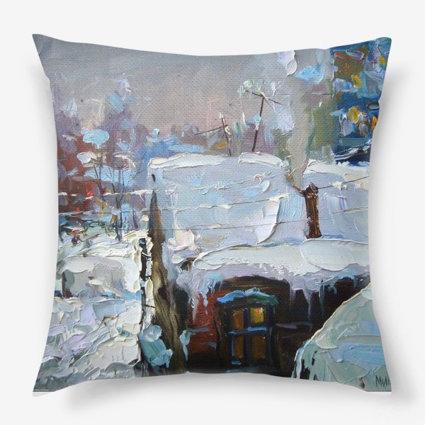 Подушка «Настоящая зима»