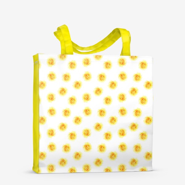 Сумка-шоппер «Желтые розочки»