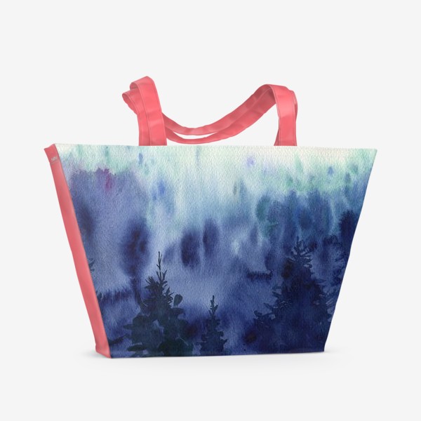 Пляжная сумка «Blue forest»