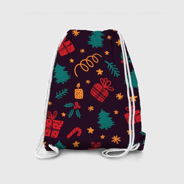 Рюкзак «Рождественский узор»