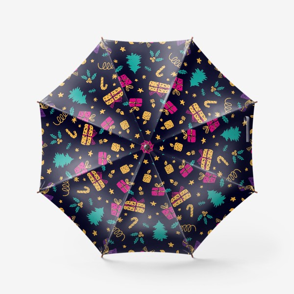 Зонт «Скоро новый год!»