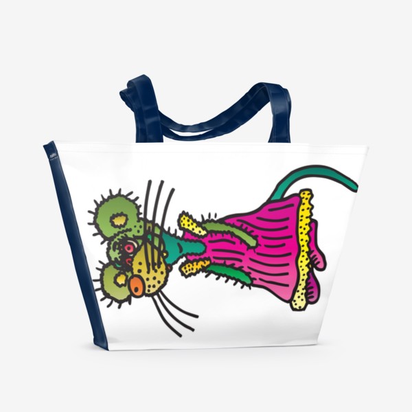 Пляжная сумка «Год Мыши 2020 от Виктории Дерегус_15»