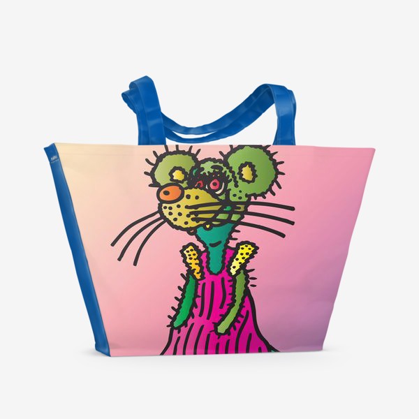 Пляжная сумка «Год Мыши 2020 от Виктории Дерегус_04»
