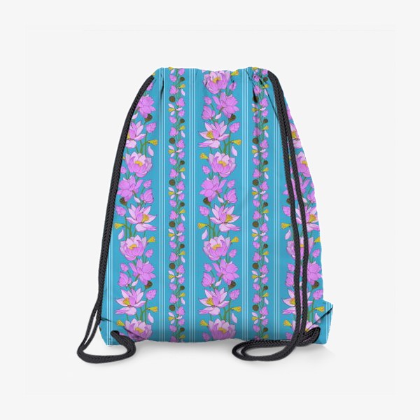 Рюкзак «орнамент из лотосов»