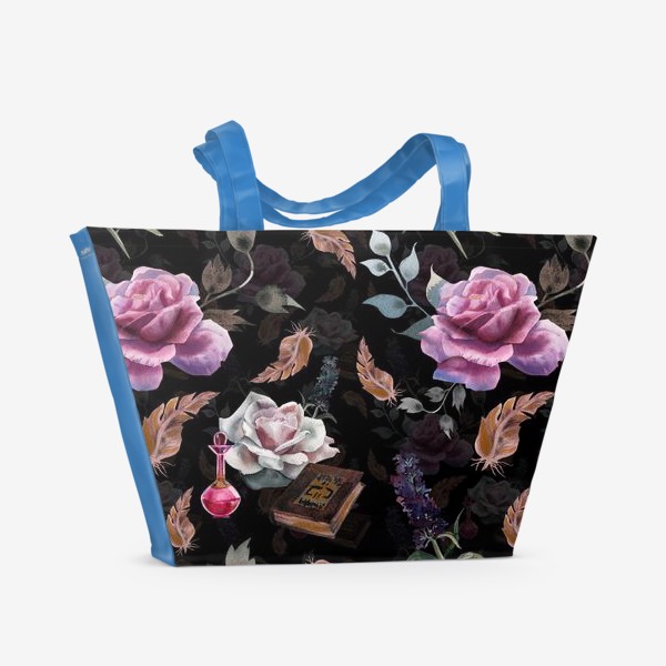 Пляжная сумка &laquo;Magic flowers&raquo;