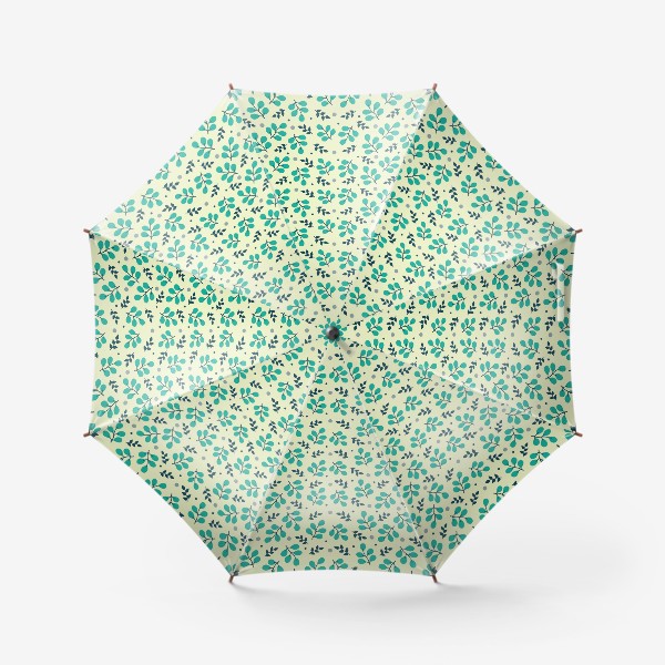 Зонт «Узор Морозные листья»