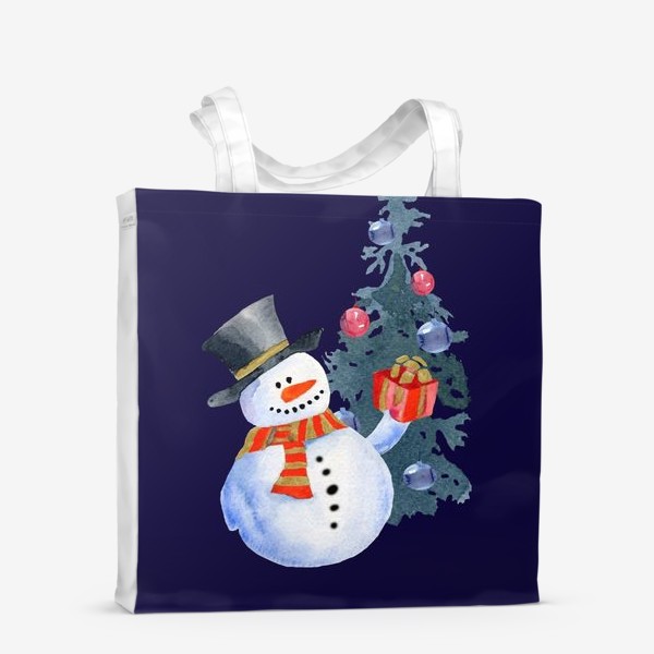 Сумка-шоппер «Cute Snowman »