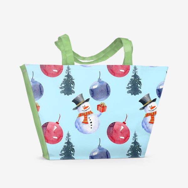 Пляжная сумка «Merry Christmas»