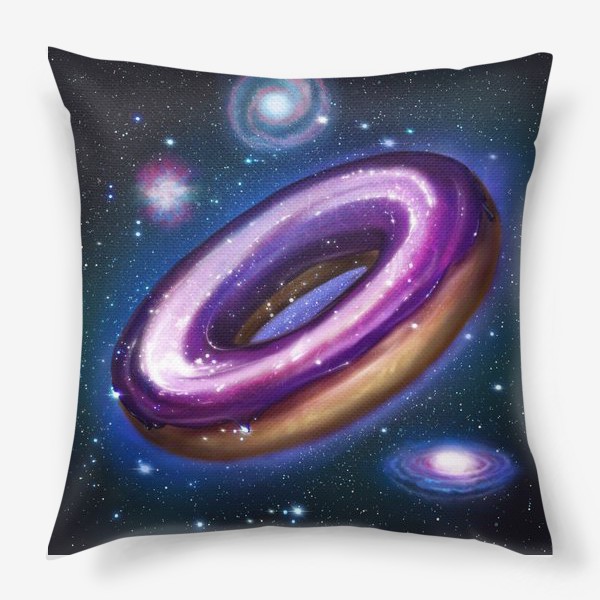 Подушка «Галактический пончик»