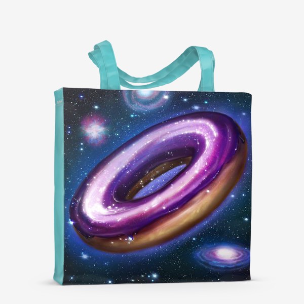 Сумка-шоппер «Галактический пончик»