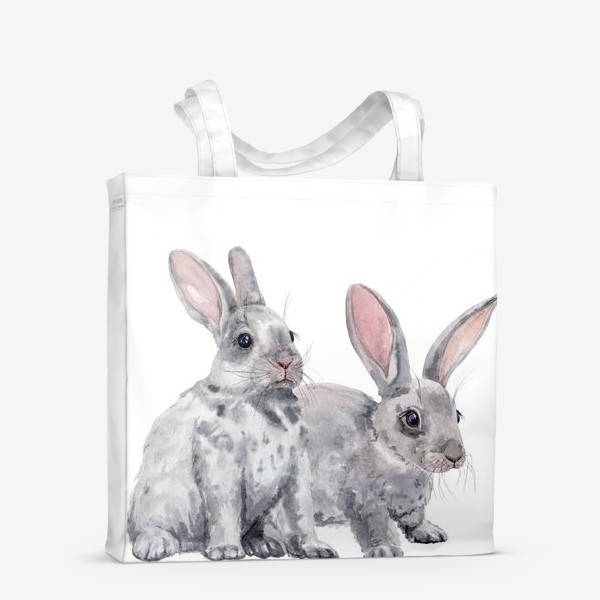 Сумка-шоппер «2 кролика»