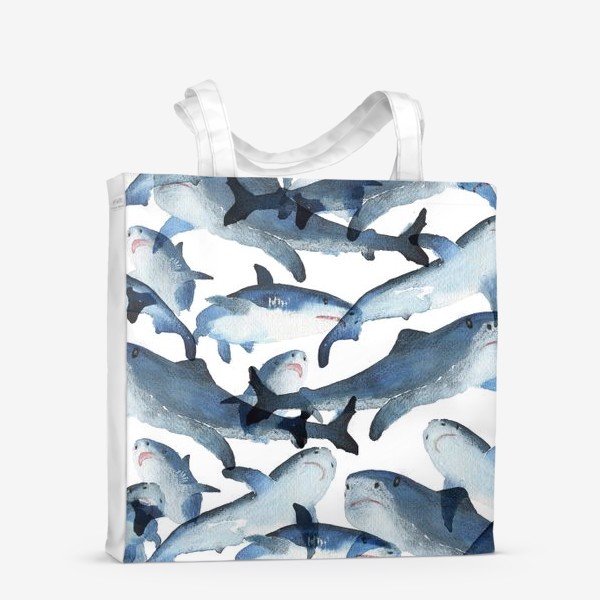 Сумка-шоппер «Акулы»