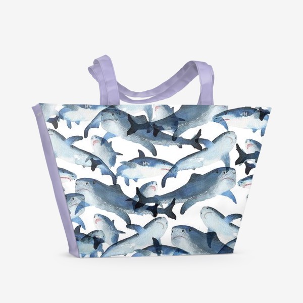 Пляжная сумка «Акулы»
