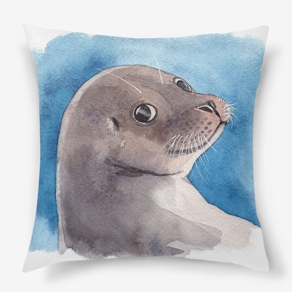 Подушка «Милый тюлень»