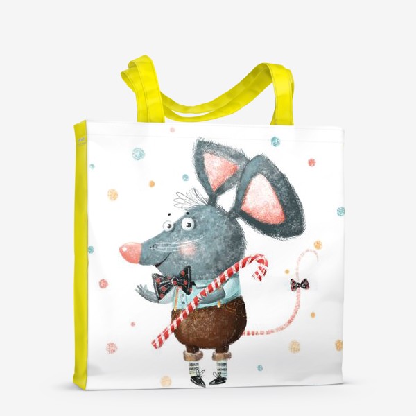 Сумка-шоппер «Милая крыса - подарок на Новый год, символ 2020»