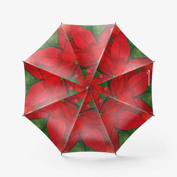 Зонт «Рождественский цветок»