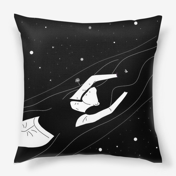 Подушка «В космическом потоке»