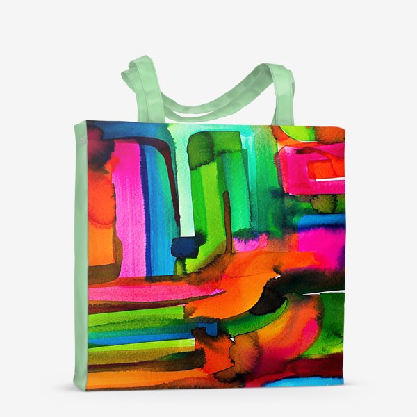 Сумка-шоппер «Watercolor abstract»