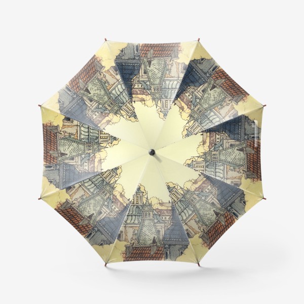Зонт «Утро в старом городе»