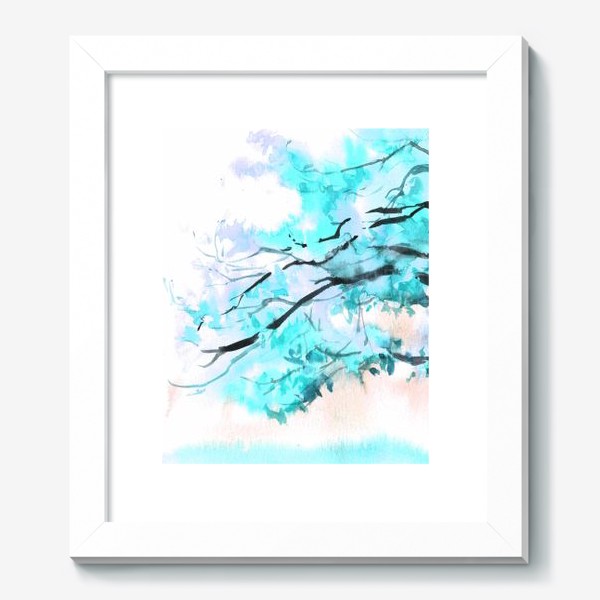 Картина «Голубое дерево»