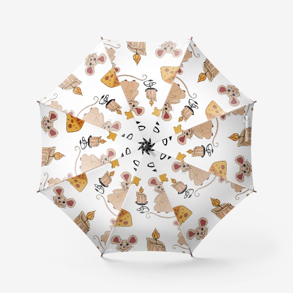 Зонт «паттерн мышки »