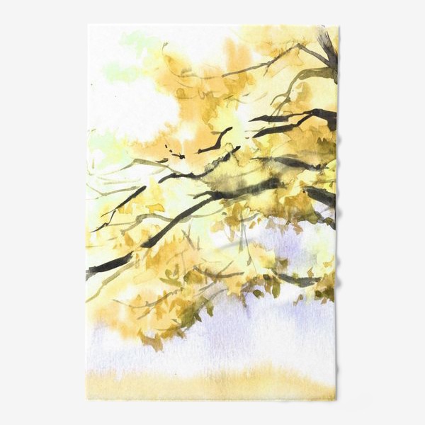 Полотенце «Осеннее дерево.»