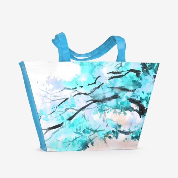 Пляжная сумка &laquo;Голубое дерево&raquo;