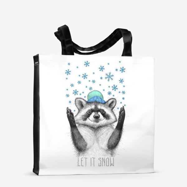 Сумка-шоппер «Let it snow»