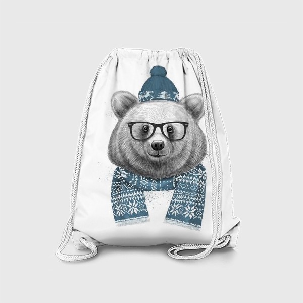 Рюкзак «Зимний медведь»