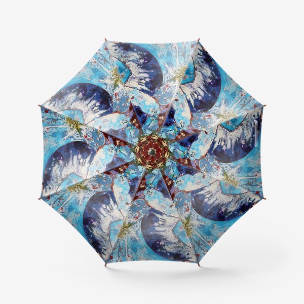 Зонт «Синяя птица счастья»