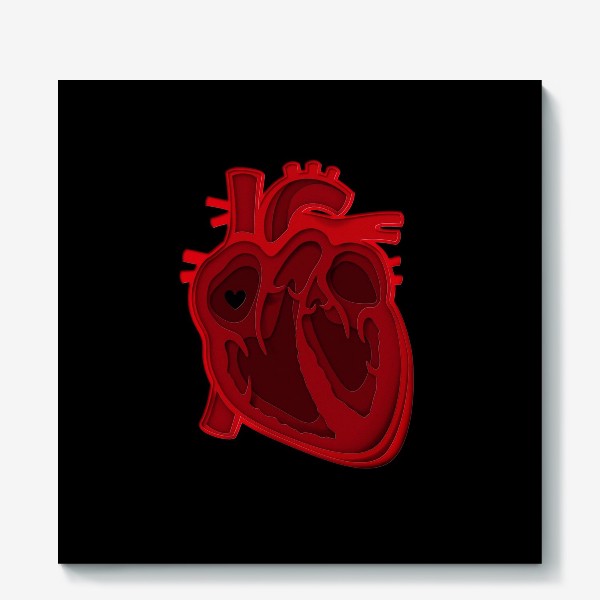 Холст «У меня есть сердце»