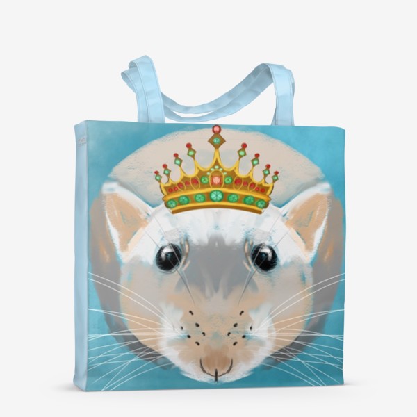 Сумка-шоппер &laquo;мышка в короне&raquo;