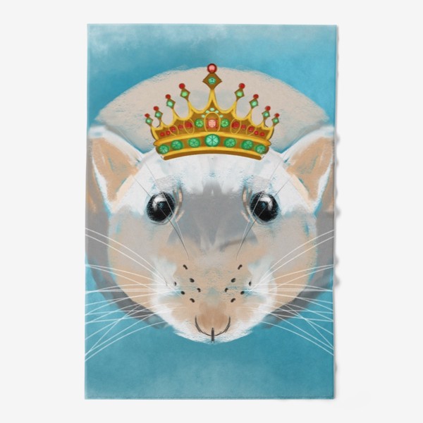 Полотенце &laquo;мышка в короне&raquo;