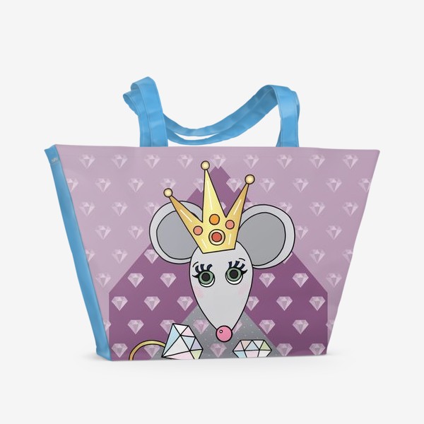 Пляжная сумка «Крыса принцесса»