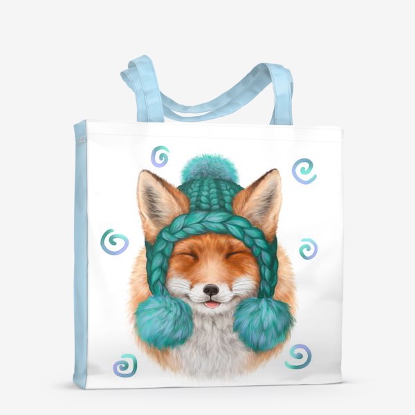 Сумка-шоппер «Зимняя лисичка»