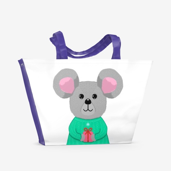 Пляжная сумка «Милая мышка»