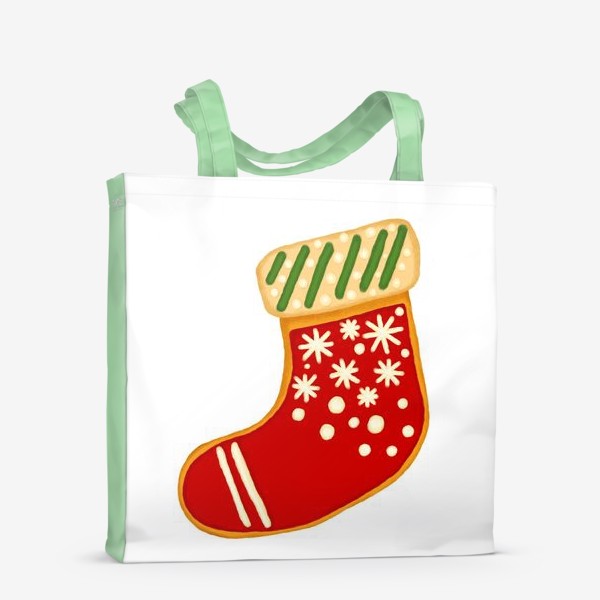 Сумка-шоппер «Рождественский носок»