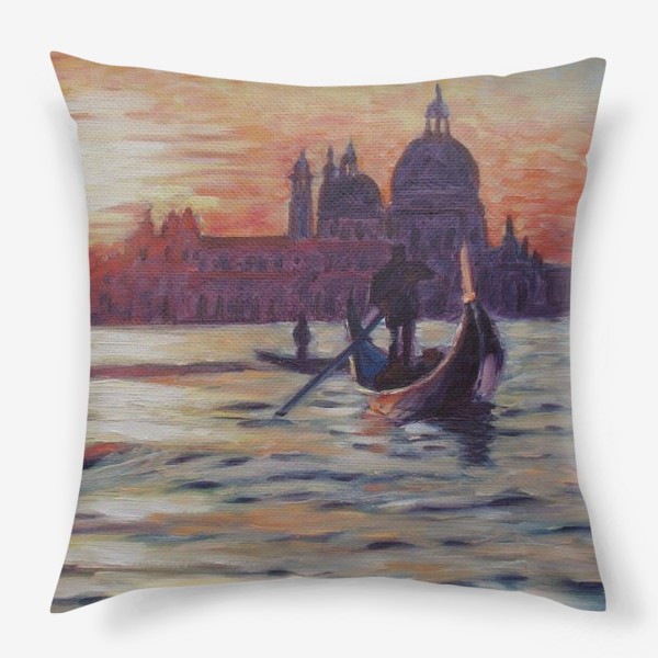 Подушка «Закат в Венеции»