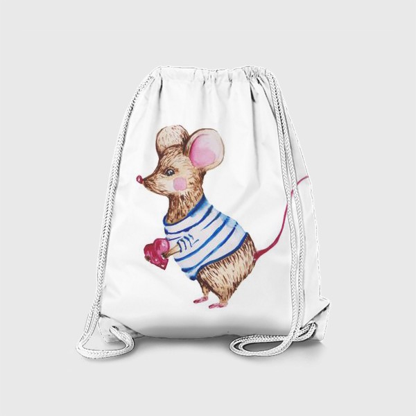 Рюкзак «Мышь с сердцем »